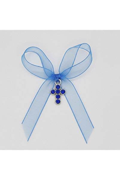 Invitatii Originale Βαπτιστικός σταυρός Α1 (μπλε) - Σετ 30 τεμαχίων (άνω-κάτω)
