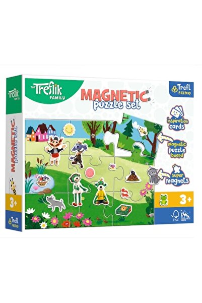 Trefl Puzzle magnetic, Trefl, 12 piese. Multicolor