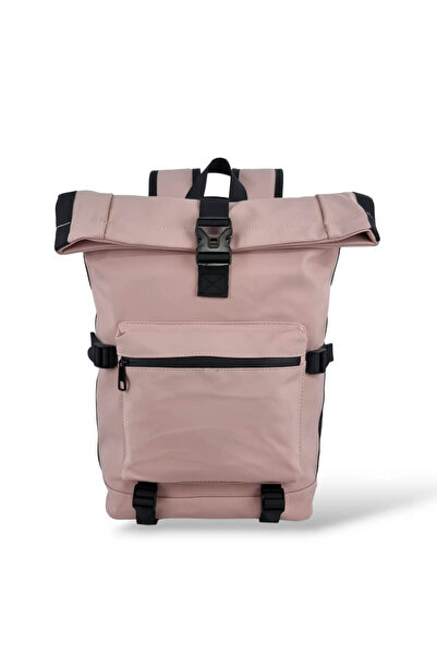 MCan Αδιάβροχο Σακίδιο Πλάτης Rolltop 30x16x44 M-93. Ροζ 21lt