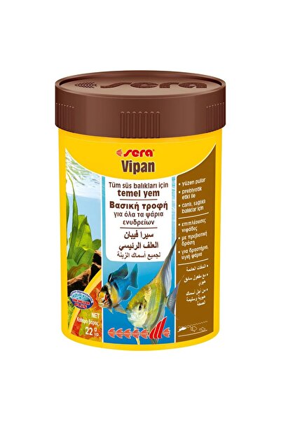 SERA Τροφή Vipan για Τροπικά Ψάρια σε Νιφάδες 100ml