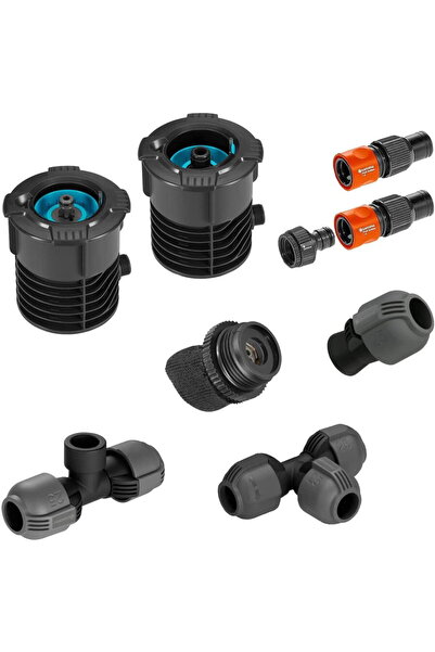 Gardena Set de bază pentru furtunuri de grădină, robinet de apă (cu 2 racorduri)