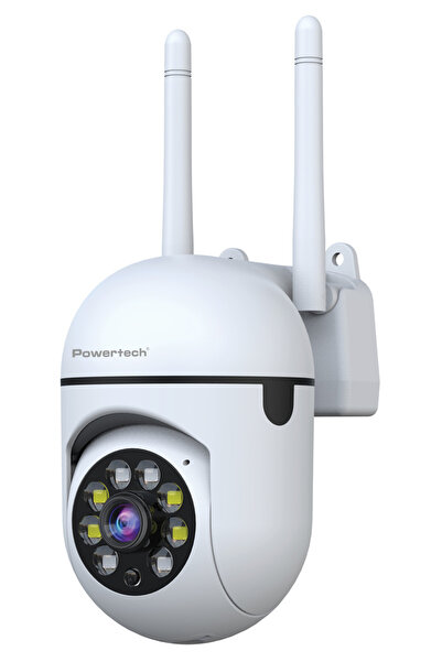 POWERTECH PT-1546 IP Wi-Fi Full HD 1080p Κάμερα Παρακολούθησης με Αμφίδρομη Ε...