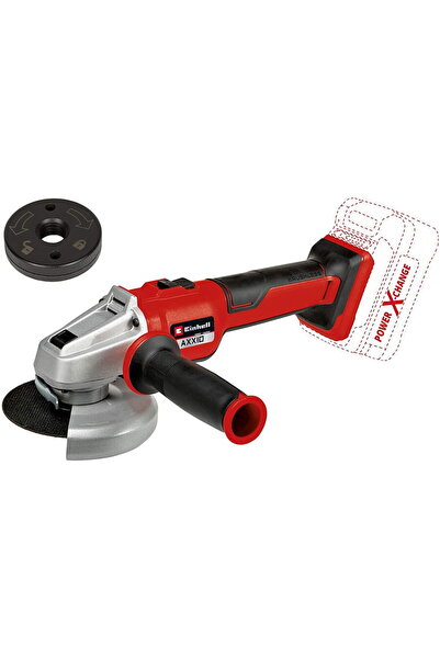 Einhell Polizor unghiular AXXIO 18/125 Q (rosu/negru, fara baterie/incarcator)