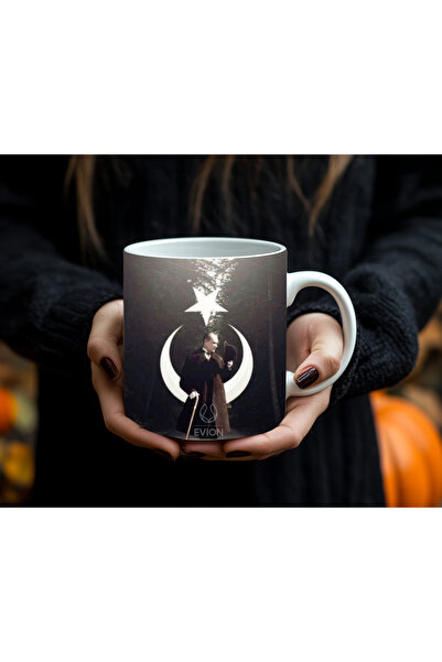 Evion Mustafa Kemal Atatürk Portrayed Special Collection Porcelain Mug