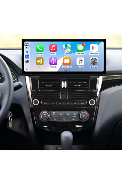 Carplayer شاشة أندرويد لسيارة نيسان إكستريل مقاس 12 بوصة موديل 2014-2021 مع إ...