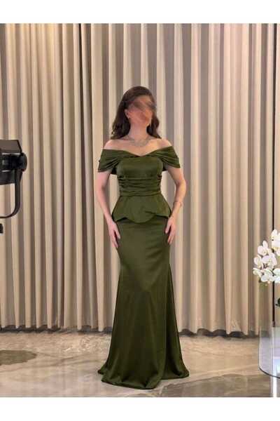 MNCENTER Soft Dress in Oil Color