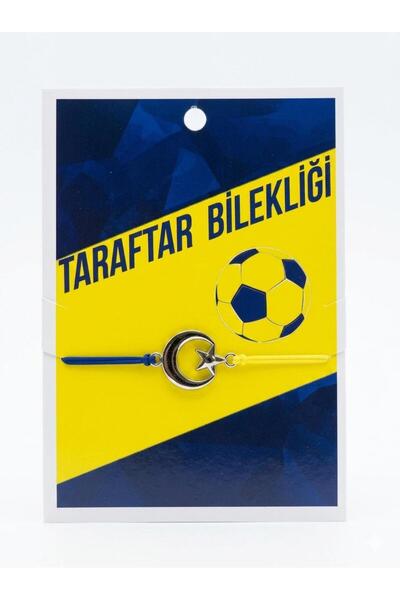 Hensa Store Sarı Lacivert Taraftar bilekliği