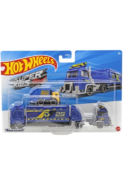 Hot Wheels x Sinsay ناقل النفايات تيرلاز تراش باشر JDJ59