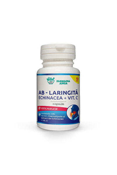 Farmacia Anca L-AB LARINGITA CU ECHINACEA SI VIT.C*30 CAPSULE