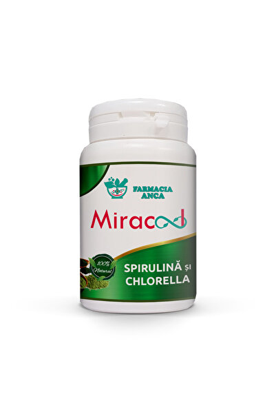 Farmacia Anca L-MIRACOL SPIRULINA SI CHLORELLA*60 CAPSULE