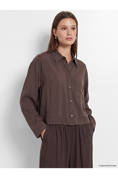 LC Waikiki Quality Pieces from Çelebi Store Modal Blended Women's Shirt