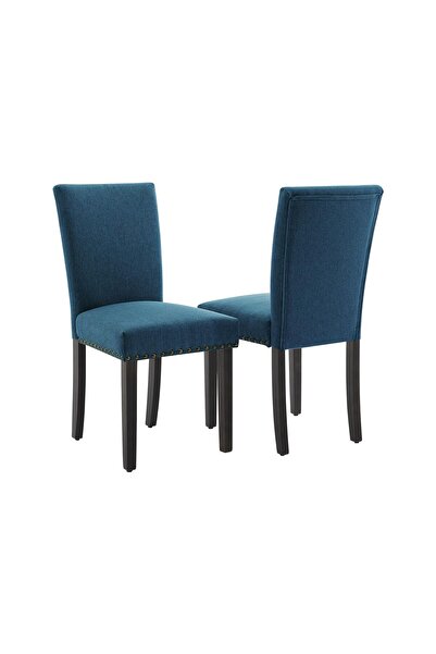 Garvee Upholstered Parsons Dining Chairs Set of 2, Fabric Dining Room Kitchen...