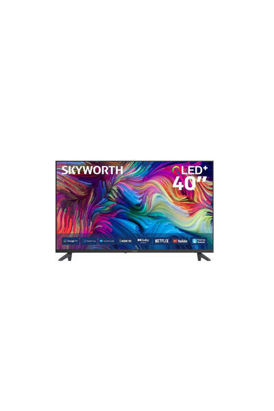 Skyworth 40Q5600H - تلفزيون 40 بوصة بدقة 2K QLED (جوجل تي في) 60 هرتز