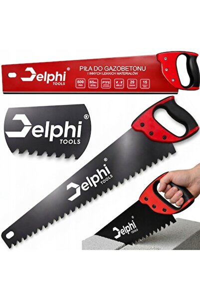 Delphi Tools Ръчен трион за газобетон и леки строителни материали, карбидни з...