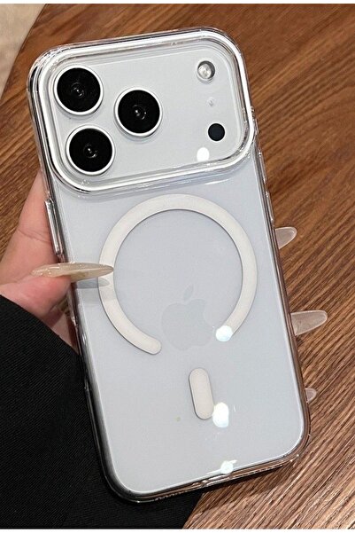 iPhone 17 Pro Max Uyumlu Şeffaf Kılıf | Darbe Koruyucu Tasarım
