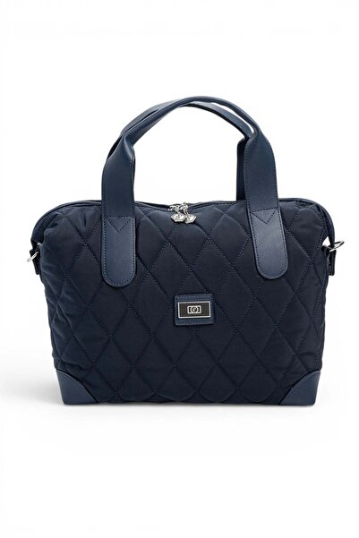 Silver Polo Navy Blue - Navy Blue Memory Women's Travel Bag Sp1152