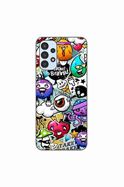 OEM Husa compatibila cu Samsung Galaxy A13 4G Silicon Gel Tpu Model Pop Art G...