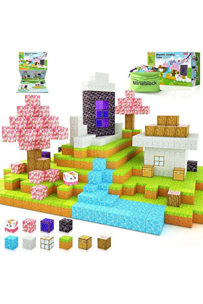 Vivendo 3D магнитни строителни блокчета, 2.5 см