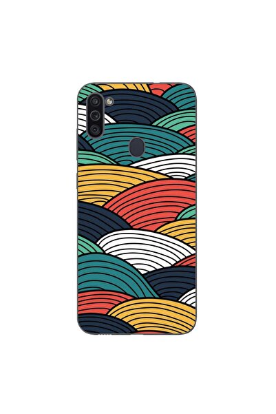 OEM Θήκη συμβατή με Samsung Galaxy A11 από σιλικόνη gel TPU με αφηρημένο σχέδ...