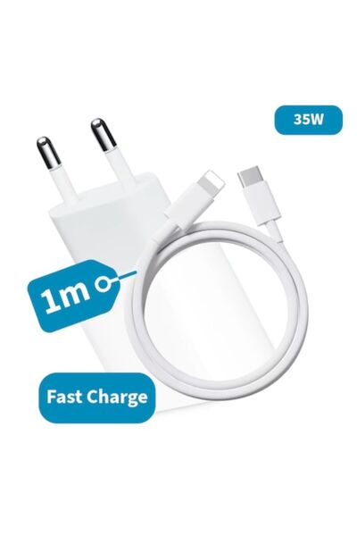 Kulstern Încărcător rapid de 35W, compatibil cu iPhone 14/13/12/11/Pro/Pro Ma...