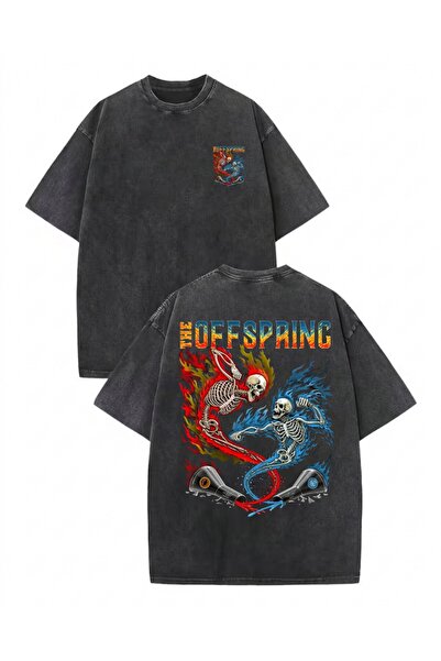 Touz Moda Tricou oversize unisex cu imprimeu The Offspring