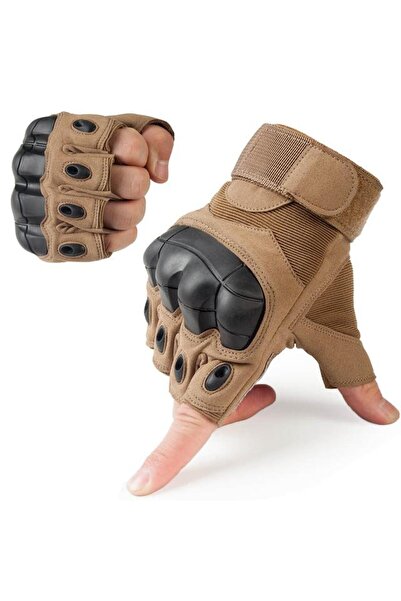 Vivendo Manusi bicicleta fara degete cu protectie militara