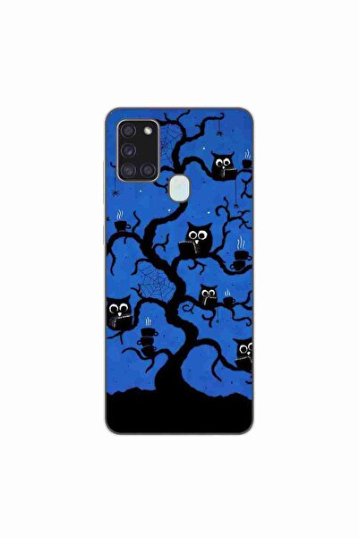 OEM Husa compatibila cu Samsung Galaxy A21s Silicon Gel Tpu Model Halloween T...