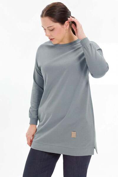 KADO OUTLET Basic Rahat Kalıp Kadın Tunik
