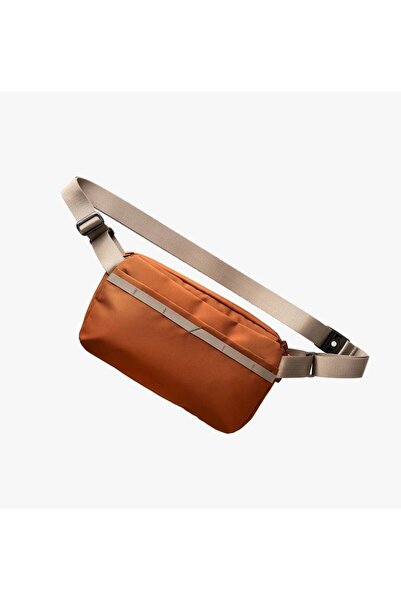 uniq Unique - Denver Canvas Crossbody Bag 5L - Orange
