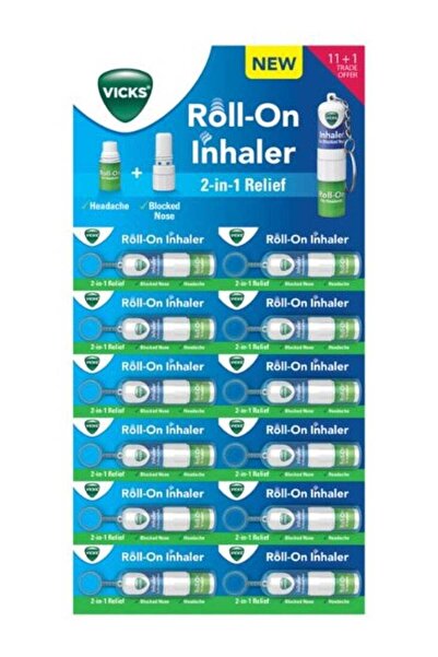 Vicks INHALER KEY CHAIN BOX 12S