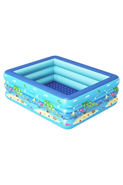 CasaDesteapta.ro Piscină Gonflabilă Dreptunghiulară pentru Copii – 210 x 138 ...