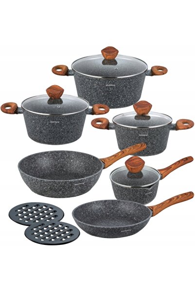 Klausberg Set de oale GRANITE MARBLE Inducție Gaz KB 7242