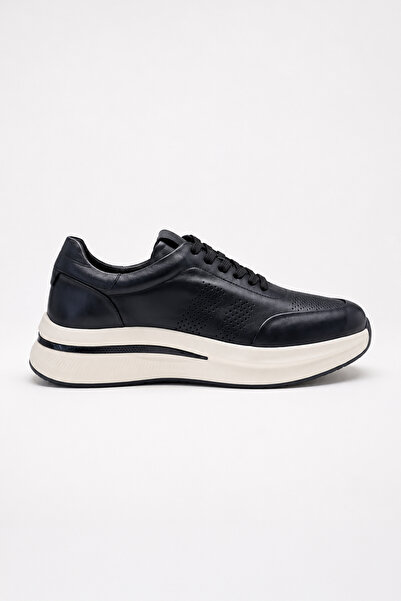 Morven Men's Black Seasonal Casual Analin Shoes