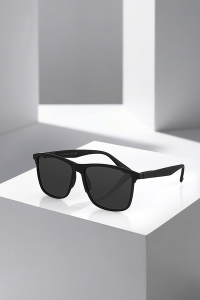 Poloair Polarize Yaylı Sap Erkek Güneş Gözlüğü Siyah Renk PLG-2110C1