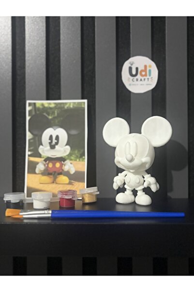 3D Mickey Mouse Figür Boyama Seti