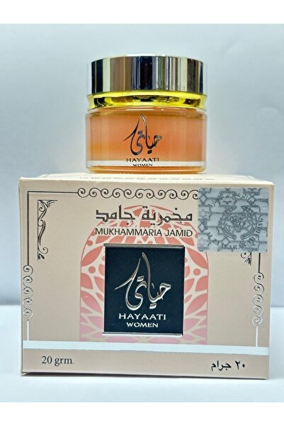 Ard Al Zaafran Hayaati women mukhammaria jamid perfume cream, luxury arabic f...