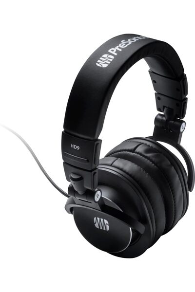 PRESONUS HD9, Profesyonel Dinleme Kulaklığı, Siyah