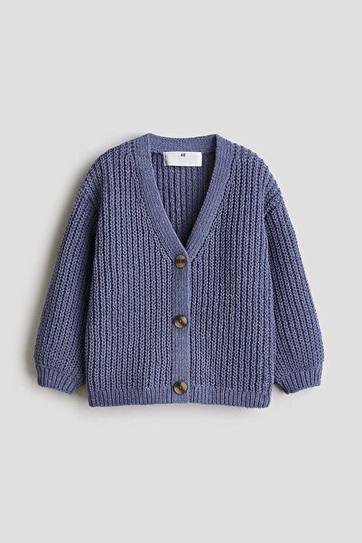 H&M Chenille-knit cardigan