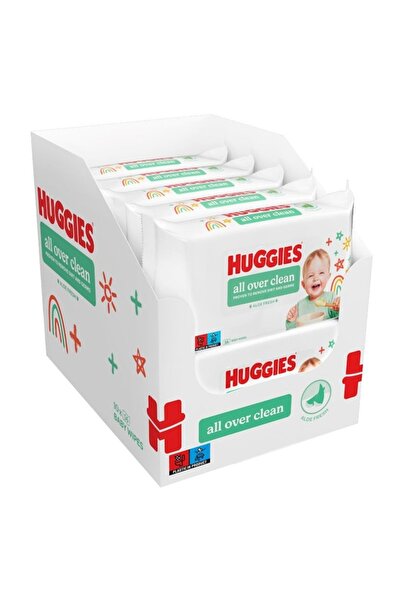 Huggies All Over Clean Wet Wipes, 10 packs x 56, 560 pcs