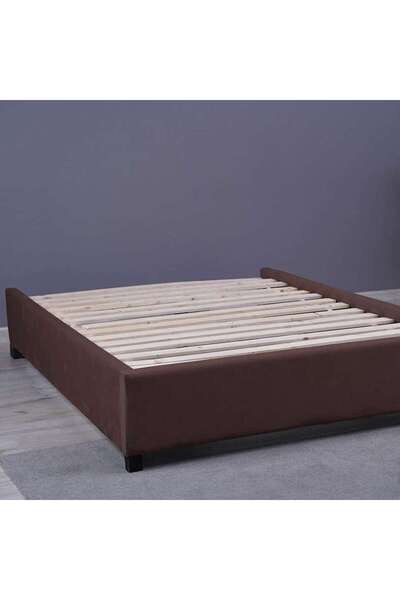 PAN HOME Galia Base Velvet Brown 160x200 Cm