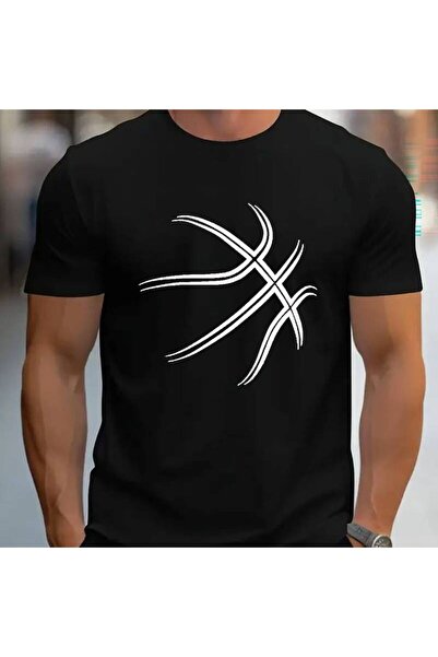 NOURAM Basketball Mens TShirt Comfortable Crew Neck Casual ShortSleeves Soft ...