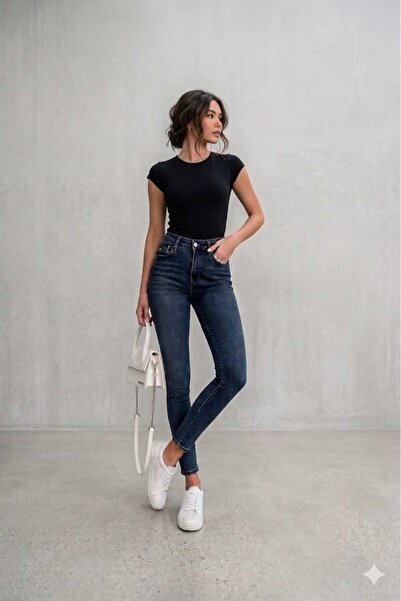 Livik Blue Effect Women's Skinny Leg Jeans