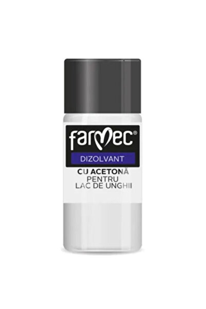 Farmec Dizolvant cu Acetona pentru Lac de Unghii - Farmec, 50 ml