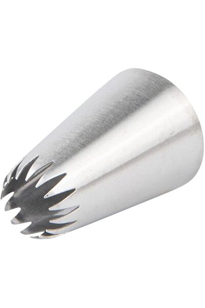 The Bros Cake Decorating Icing Tip, Cupcake Piping Tip - #6B Open Star - Stai...