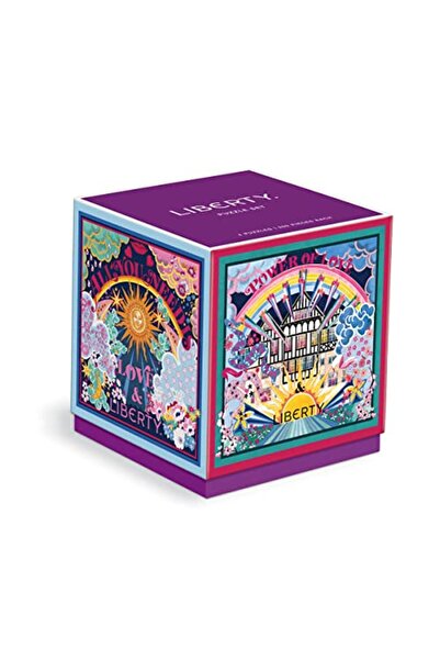 Galison Liberty Power of Love Set of 4 Puzzles