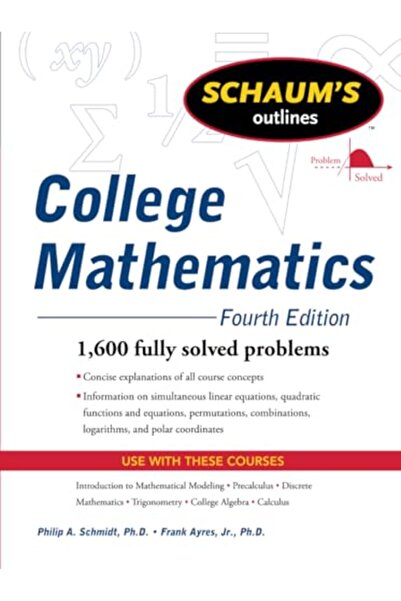 Mcgraw-Hill Schaum's Outline of College Mathematics