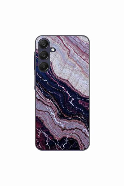 OEM Θήκη συμβατή με Samsung Galaxy A25 5G Σιλικόνης Τζελ TPU με σχέδιο Αμέθυσ...