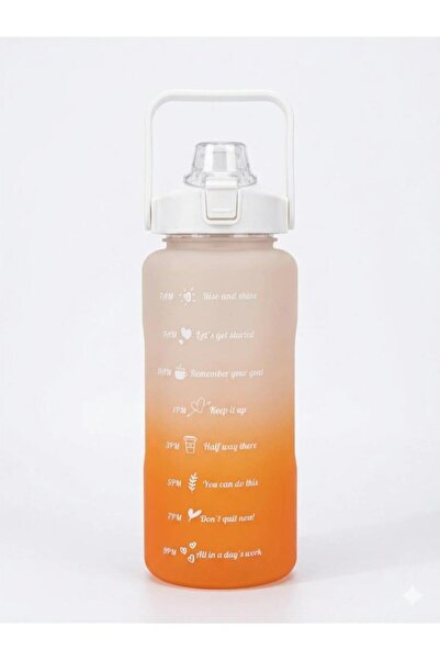 fitmart 2 Lt Motivational Sports Water Bottle Bpa Free