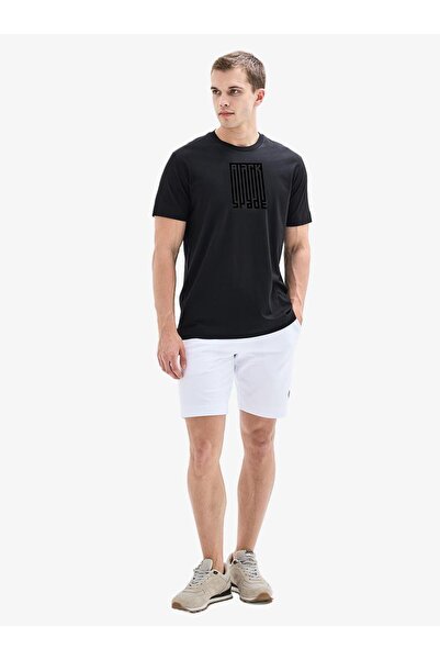 Blackspade Men's Short Sleeve Black T-Shirt C6T1N904