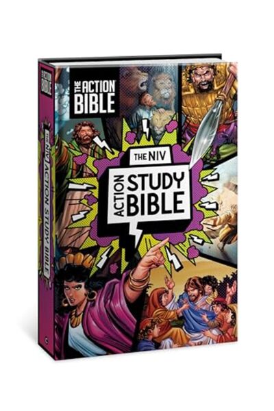 Marston Book Services Ltd NIV Action Study Bible, Hardcover, Full Color